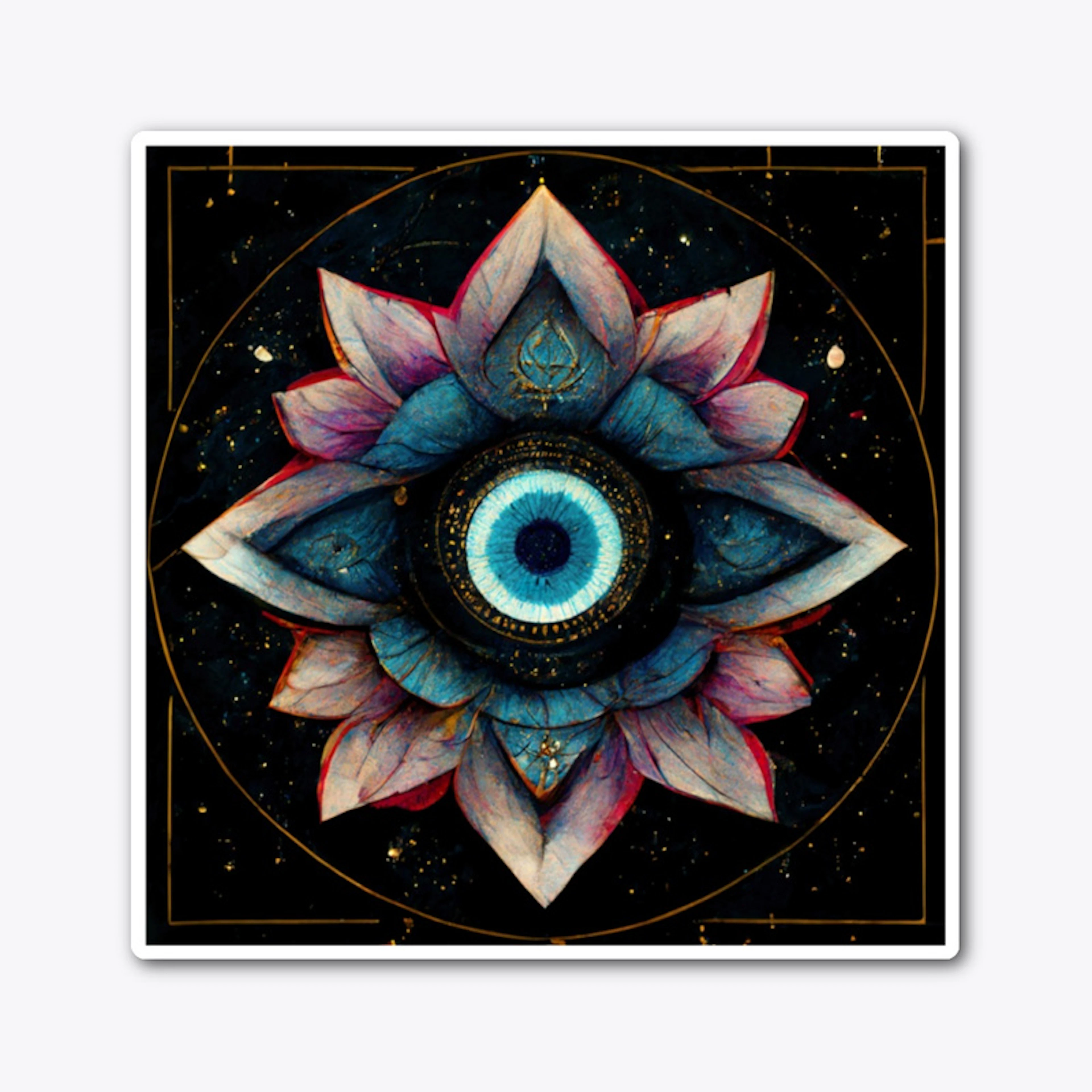 3rd Eye Mandala Artwork 